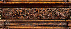 Cupboard (Beeldenkast), Oak, Dutch, Amsterdam