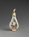 Flagon, Chelsea Porcelain Manufactory (British, 1745–1784, Red Anchor Period, ca. 1753–58), Soft-paste porcelain, British, Chelsea