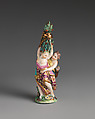 Apollo and Daphne, Chelsea Porcelain Manufactory (British, 1745–1784, Gold Anchor Period, 1759–69), Soft-paste porcelain, British, Chelsea