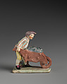Gardener, Chelsea Porcelain Manufactory (British, 1745–1784, Gold Anchor Period, 1759–69), Soft-paste porcelain, British, Chelsea