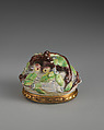 Bird's nest, Chelsea Porcelain Manufactory (British, 1745–1784, Transitional (Brown Anchor) Period, ca. 1758–1759), Soft-paste porcelain, British, Chelsea