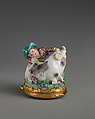 Boy with boar, Chelsea Porcelain Manufactory (British, 1745–1784, Gold Anchor Period, 1759–69), Soft-paste porcelain, British, Chelsea