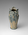 Vase with flowering plants, Mougin Frères (French, established in Paris, 1867; relocated to Nancy, 1906), Glazed stoneware, French, Nancy