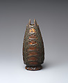 Vase with thistle leaves, Gustave Guéttant (French, 1873–1953), Glazed stoneware, French, Nancy