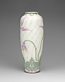 Vase, Edward Colonna (German, Mulheim an der Ruhr 1862–1948 Nice), Hard-paste porcelain with colored slip decoration, French, Limoges