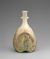 Bottle-shaped vase, Sèvres Manufactory (French, 1740–present), Glazed porcelain, French, Sèvres