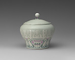 Bonbonnière, Georges de Feure (French, Paris 1868–1943 Paris), Hard-paste porcelain, French, Limoges