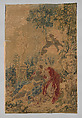 Vertumnus and Pomona from a set of Scenes from Operas, Designed by François Boucher (French, Paris 1703–1770 Paris), Wool, silk (21-22 warps per inch, 8 per cm.), French, Beauvais