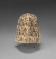Coif, Silk on linen, British