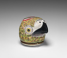 Perrot head Bonbonnière, Enamel on copper, British 