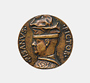 Antonio Pisano called Pisanello (ca. 1395–1455), Unknown Italian artsist, active in Ferrara, Bronze, Italian