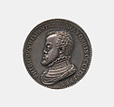 Philip II 1527-98, King of Spain 1556-98, Gianpaolo Poggini (Italian, Florence 1518–ca. 1582 Madrid), Silver, Italian, Florence