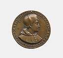 Francesco degli Alidosi, Cardinal of Pavia 1505, Legate of Bologna and Romagna, 1508-11, Francesco Francia (Italian, Bologna ca. 1447–1517 Bologna), Bronze, Italian