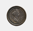 Marciana, d. A.D. 114, sister of Emperor Trajan, Giovanni del Cavino (Italian, Padua 1500–1570 Padua)  , called Il Padovano, Silver core, bronze rim, Italian, Padua