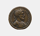 Emperor Marcus Aurelius A.D. 161-180, Giovanni del Cavino (Italian, Padua 1500–1570 Padua)  , called Il Padovano, Bronze, Italian, Padua
