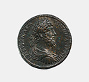 Emperor Lucius Verus A.D. 161-169, Giovanni del Cavino (Italian, Padua 1500–1570 Padua)  , called Il Padovano, Bronze, Italian, Padua