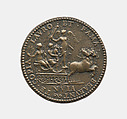 Henry II 1519-59, King of France 1547-59, Etienne Delaune (French, Orléans 1518/19–1583 Strasbourg), Bronze, French