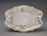 Glove tray, M(?).B., Silver, French, Paris
