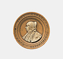 Anna von Frundsberg, Countess of Lodron, second wife of Feldhauptmann Georg von Frundsberg, Unknown South German artist, Ground marble on light wood, Southern German