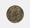 Fall of Man | Crucifixion, Hans Reinhart the Elder (German, Dresden ca. 1510–1581 Leipzig), Silver, old fire-gilding, German, Saxony