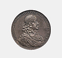 John Casimir 1609-72, King of Poland 1648-68, Johann Hoehn (German, Danzig, ca. 1637–1693), Silver, German