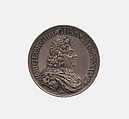 John George III 1647-91, Elector of Saxony 1680-91, Martin Heinrich Omeis (German, Nuremberg 1650–1703 Dresden), Silver, German, Dresden