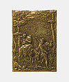 Flight into Egypt, Unknown South German artist, Bronze, Southern German