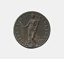 Pope Julius III (r. 1550–55), Gian Federigo Bonzagna (Italian, Parma after 1507–1588), Bronze, Italian, Rome