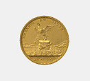 Maximillian Julius Leopold, Duke of Brunswick-Lüneburg commemorative medal with Masonic motif, Christian Friedrich Krull (German, active 1748–1787), Gold, German, Brunswick