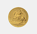 Coronation of Mary Theresa in Hungary, Anton Franz Widemann (1724–1792), Gold, Austrian