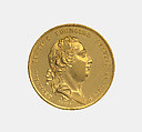 George III / Prize Medal for Agriculture Society, Julianus Eberhard Volkmar Claus (German, d. 1804), Gold, German