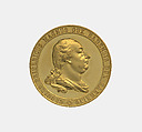 Karl Friederich, Grand Duke of Baden / Prize medal of Heidelberg University, Unknown, Gold, German, Baden