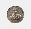 Martin Luther / Jan Hus, Unknown German artist, Silver, German