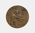 Philip II of Spain mounted, Unknown Dutch artist, Bronze, Dutch