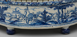 Birdcage, Tin-glazed earthenware, Dutch, Delft