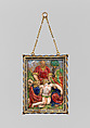Descent From the Cross, Enamel en ronde bosse on gold, probably French
