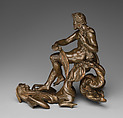 Hercules Overcoming Nereus On His Way to the Garden of the Hesperides, Attributed to Adriaen de Vries (Netherlandish, The Hague ca. 1545–1626 Prague), Bronze, Netherlandish, probably Prague
