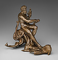 Hercules Overcoming Nereus On His Way to the Garden of the Hesperides, Attributed to Adriaen de Vries (Netherlandish, The Hague ca. 1545–1626 Prague), Bronze, Netherlandish, probably Prague