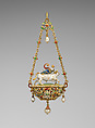 Rape of Europa, Gold, enamel, diamonds, emeralds, pearls, rubies, Italian or German