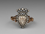 Ring, Gold, silver, diamonds, French, Paris