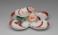 Two sweetmeat dishes, Doccia Porcelain Manufactory (Italian, 1737–1896), Hard-paste porcelain, Italian, Florence