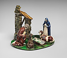 The Nativity, Lead-glazed earthenware, French, Paris or Île-de-France