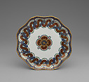 Octagonal tray (plateau octogone) (part of a déjeuner service), Sèvres Manufactory (French, 1740–present), Soft-paste porcelain, French, Sevrès