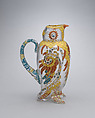 Owl jug, Thomas Webb & Sons (British, founded 1837), Glass, blown, enameled and gilded, British, Stourbridge