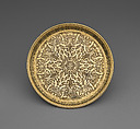 Waiter (one of a pair), William Burwash (British, active 1782–ca. 1820), Gilded silver, British, London