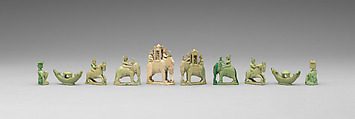 Chessmen (32), Ivory, Indian