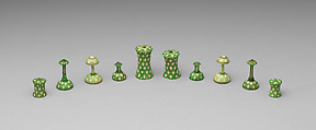 Chessmen (32), Ivory, Indian
