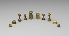 Chessmen (32), Ivory, Indian