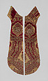 Velvet panels from a chasuble, Silk and metal thread, Italian, probably Florence or Lucca