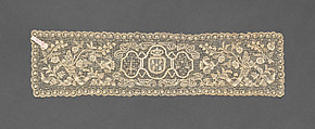 Pair of sleeve pieces, Pineapple fiber, Philippine